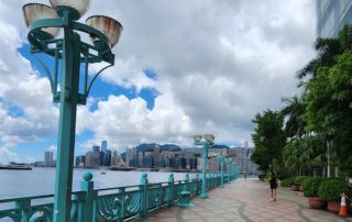 「智樂海灣愛心大步走」的路線輕鬆易行，全屬平坦路面，沿途更可飽覽維港海灣美景。